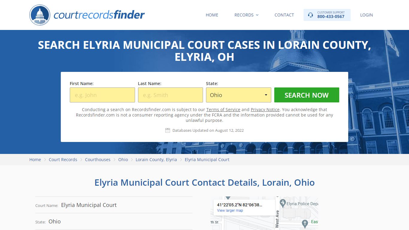 Elyria Municipal Court Case Search - Lorain County, OH ...